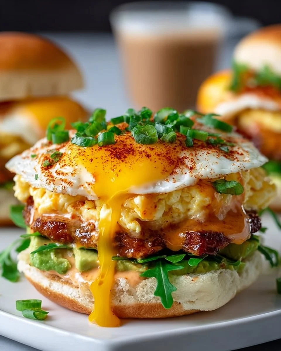 Spicy Chipotle Egg Breakfast Sandwiches To Jump-Start Your Day