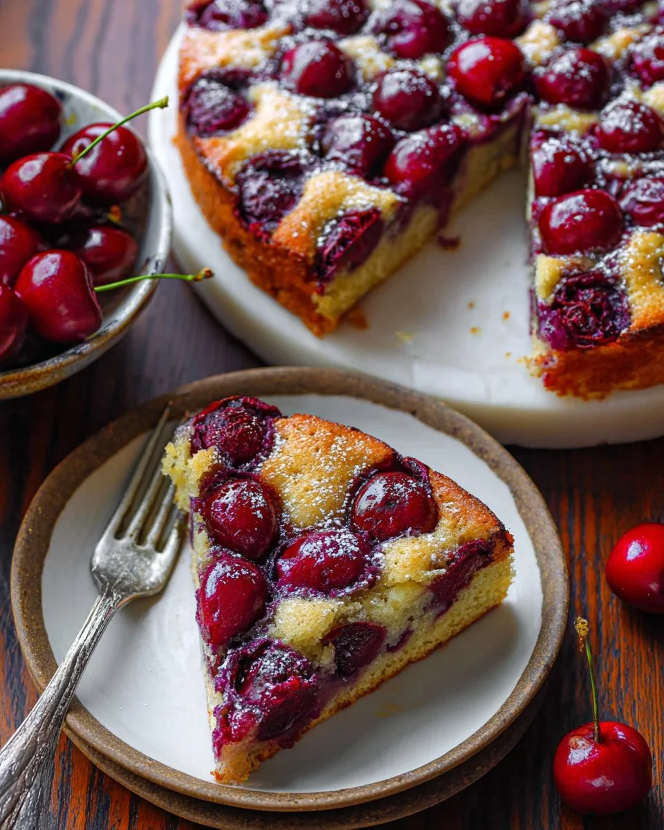 Summer Cake – Simple Cherry Cake