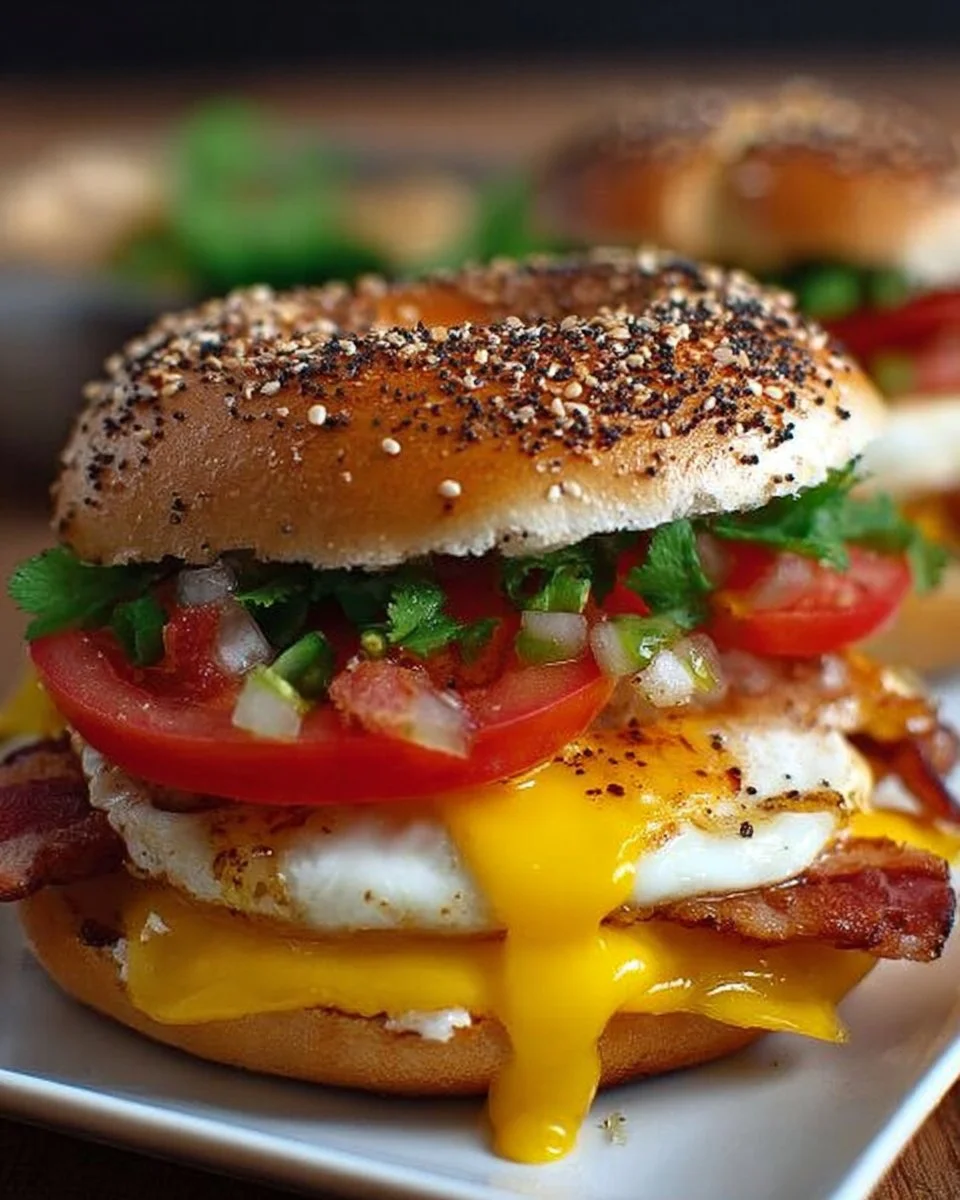 The Ultimate Cowboy Breakfast Bagel: A Hearty Start to Your Day